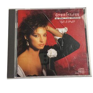 Let it Loose Gloria Estefan Pop Audio Music CD 1987 u 10 Tracks B